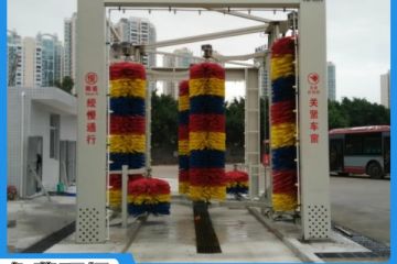 大型大巴洗車機(jī)-ROF編程自動清洗[隆茂鑫晟]
