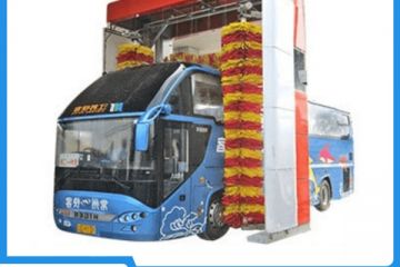公交大型洗車機(jī)-一鍵啟動清洗[隆茂鑫晟]
