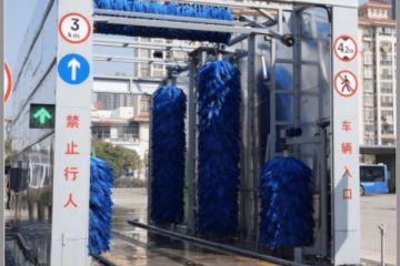 全自動(dòng)大巴客車(chē)洗車(chē)機(jī)哪里有賣(mài)的[隆茂鑫晟]