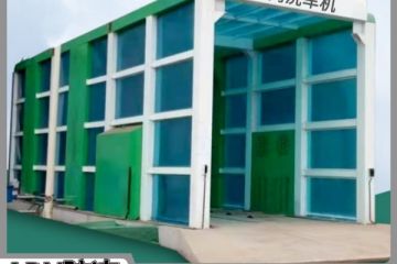 通道式貨車(chē)洗車(chē)機(jī)-24H自動(dòng)清洗不停機(jī)[隆茂鑫晟]